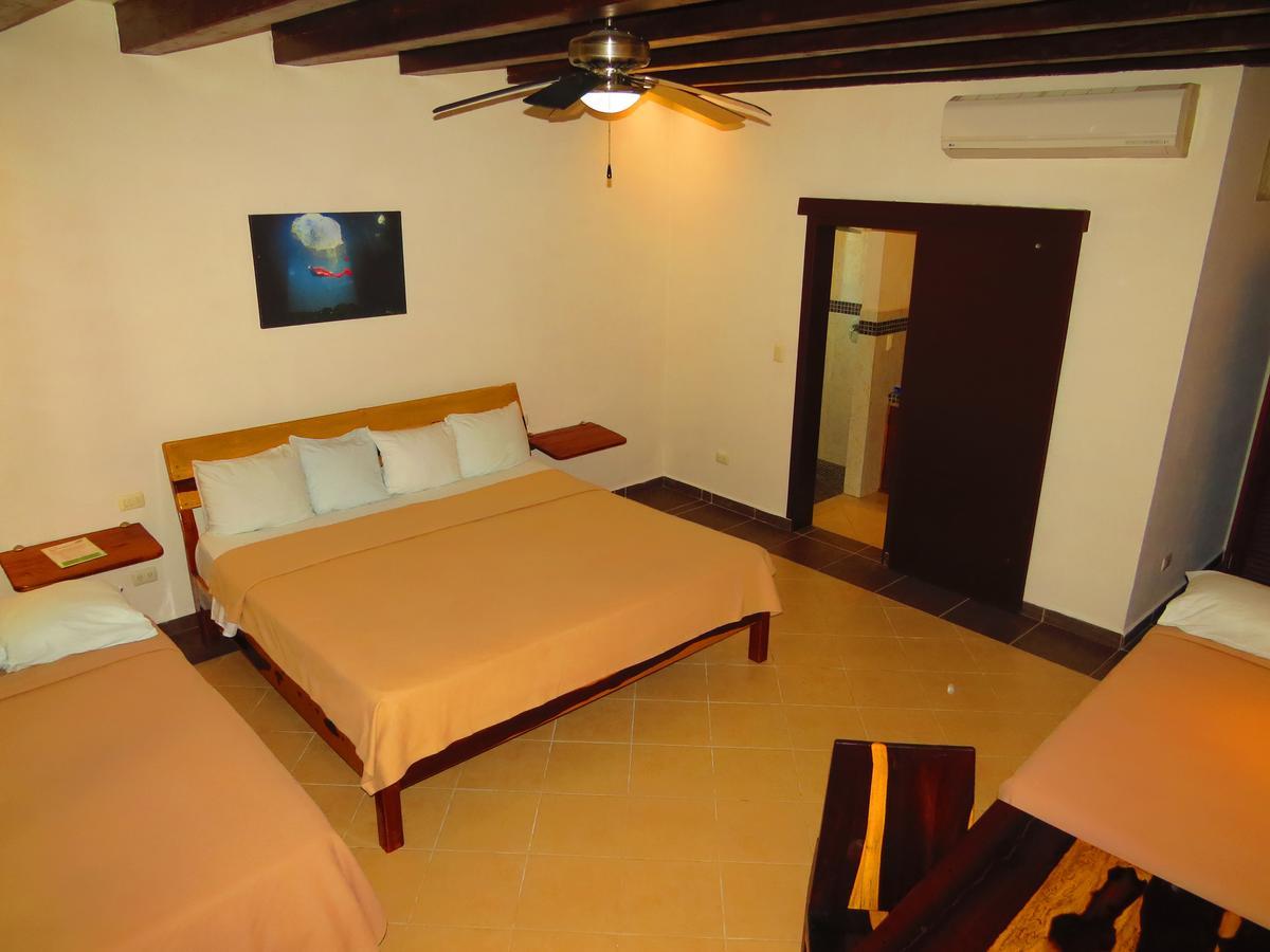 Xibalba Hotel Dive Center Tulum Rom bilde